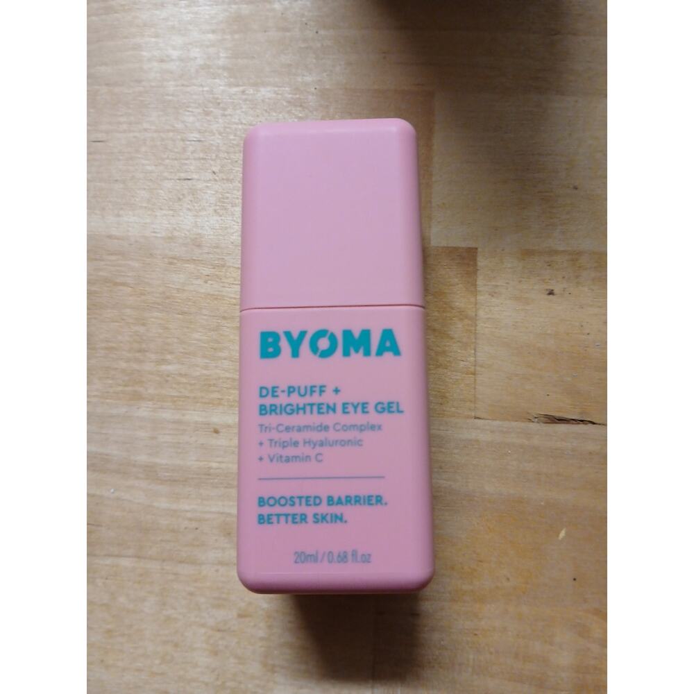 SEALED!~BYOMA De-puff + Brighten Eye Gel 0.68 Fl Oz/ 20ml